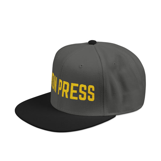 Iron Press Embroidered Snapback
